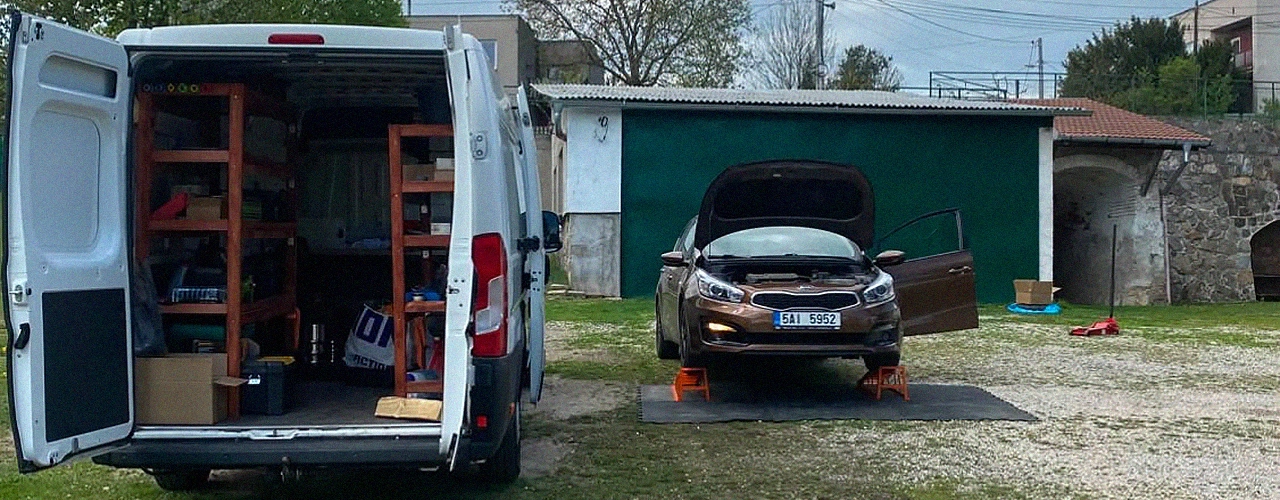 Oprava vozidla v terénu